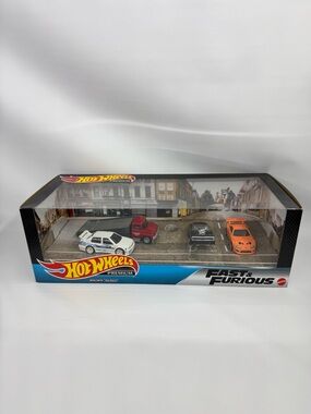 Hot Wheels Premium Fast & Furious Diorama Set